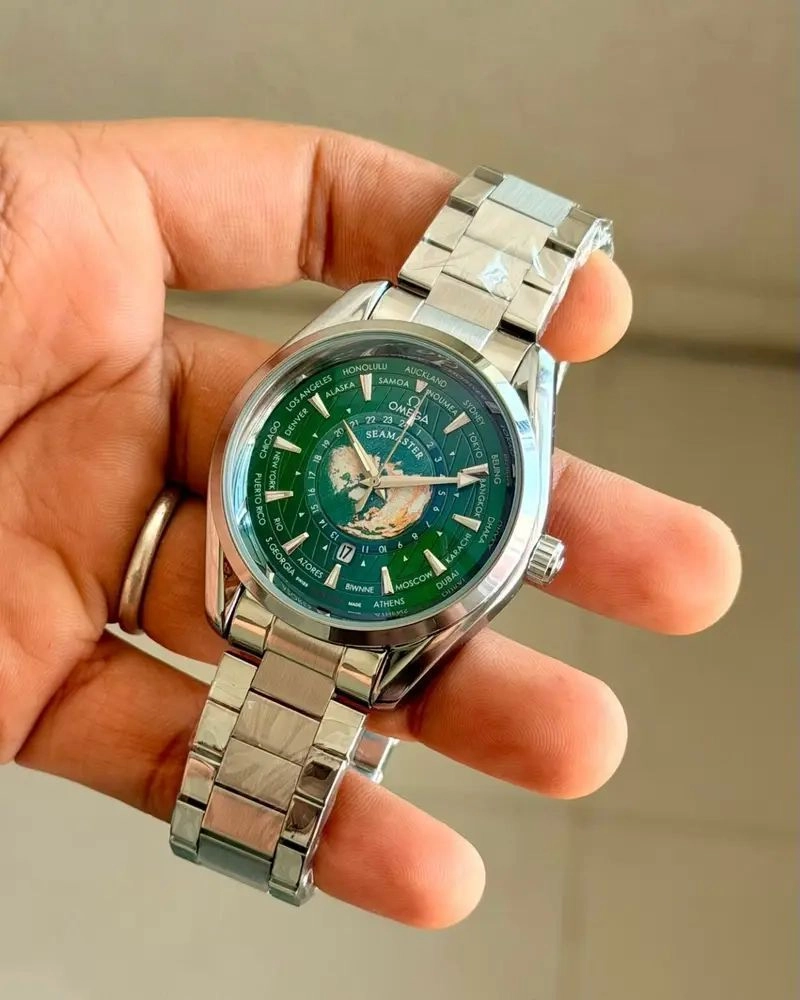 Omega Seamaster Aqua Terra Green Dial 2