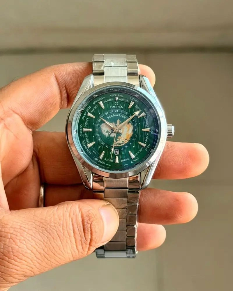 Omega Seamaster Aqua Terra Green Dial 6