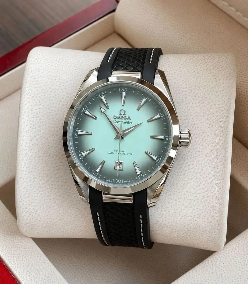 Omega Seamaster Aqua Terra Tiffany Blue Dial Automatic 1