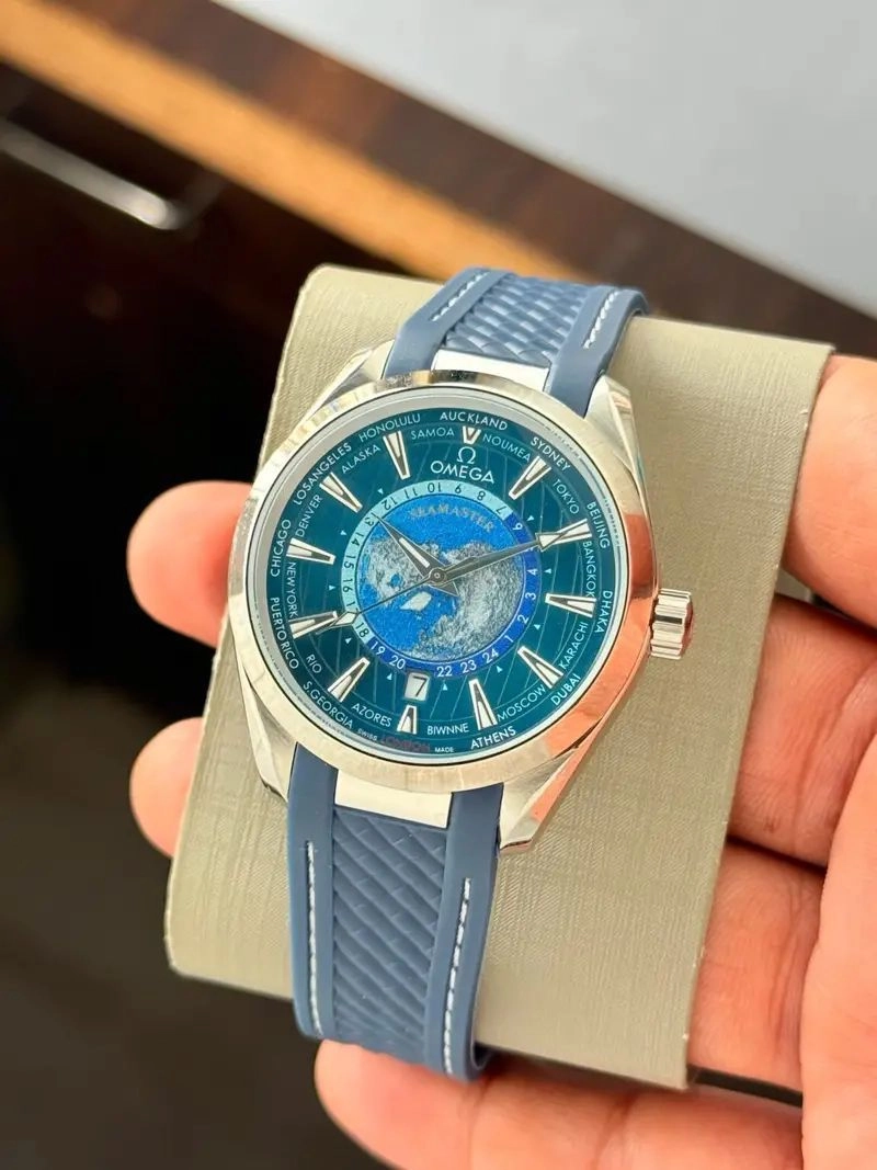 Omega Seamaster Aqua Terra Worldmap Automatic 1