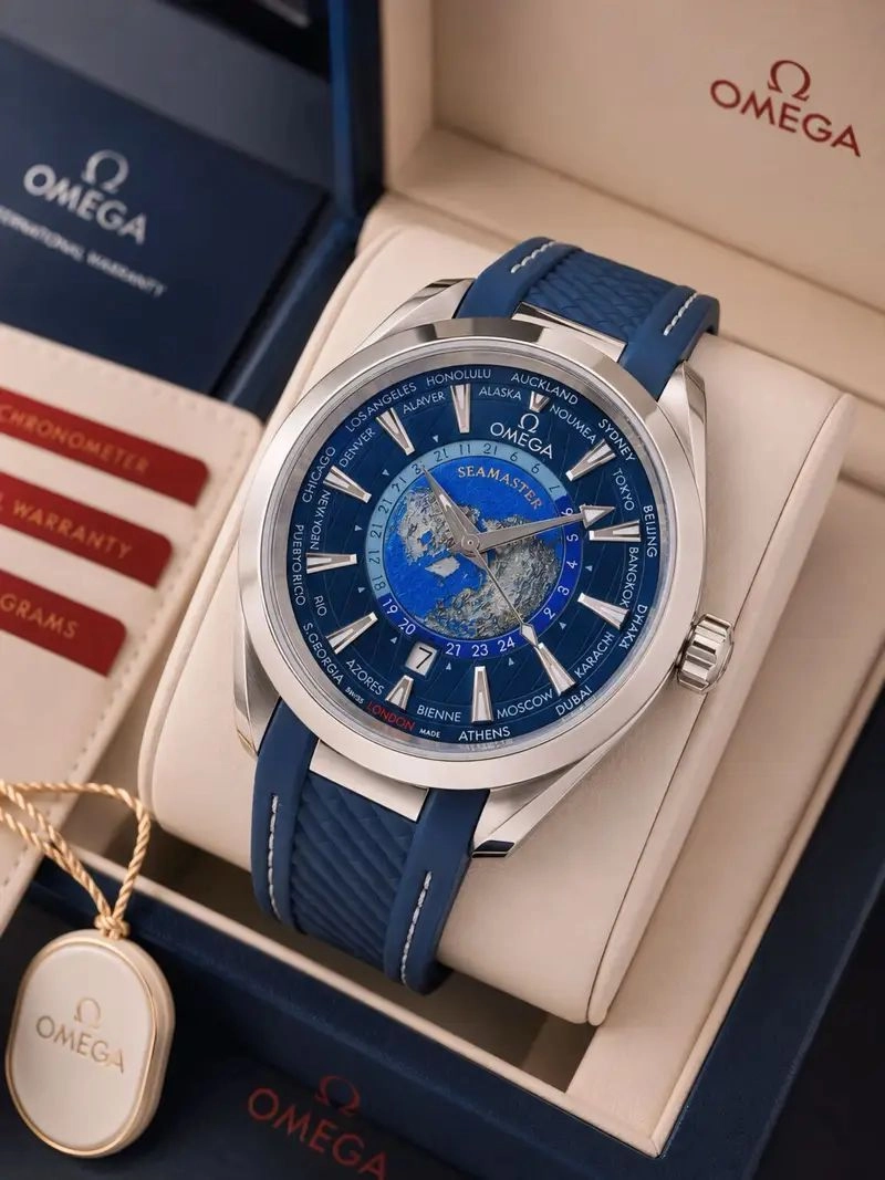 Omega Seamaster Aqua Terra Worldmap Automatic 2