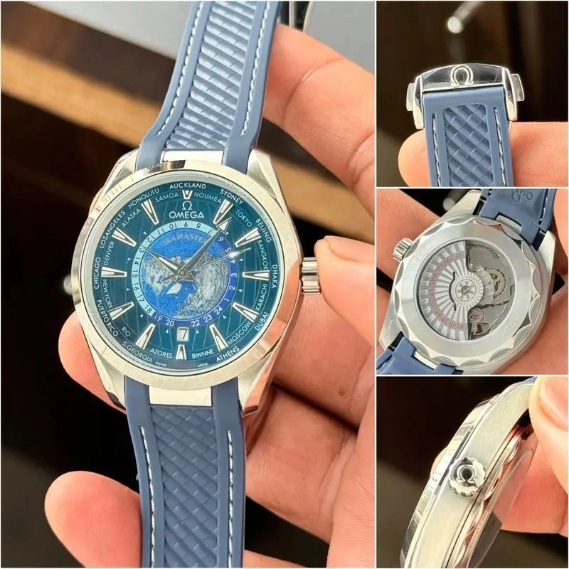 Omega Seamaster Aqua Terra Worldmap Automatic 4