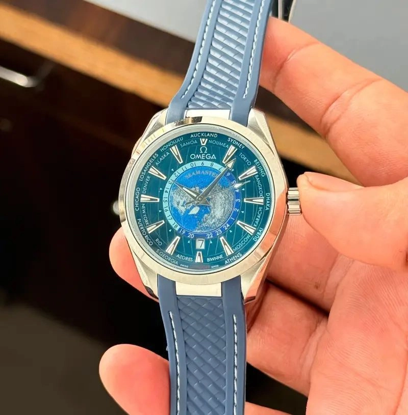 Omega Seamaster Aqua Terra Worldmap Automatic 5