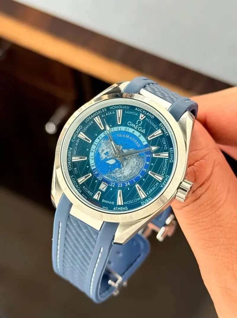 Omega Seamaster Aqua Terra Worldmap Automatic 6