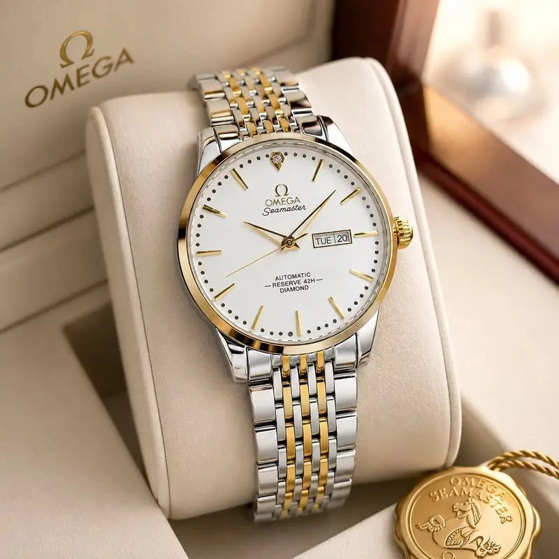 Omega Seamaster Automatic White Dial 1