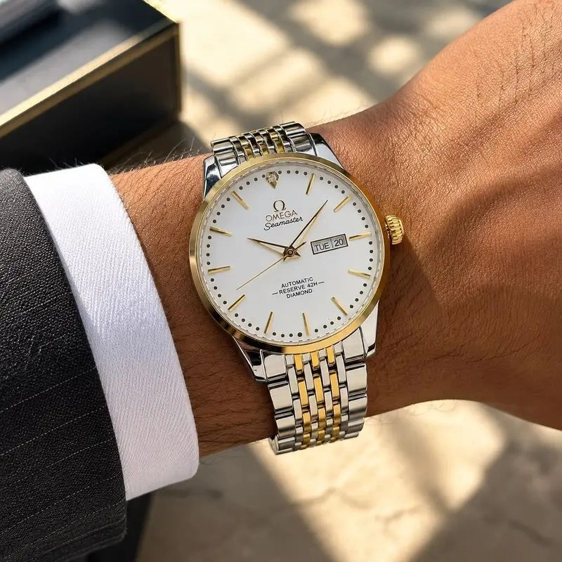 Omega Seamaster Automatic White Dial 3