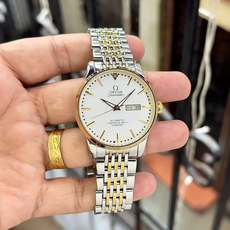 Omega Seamaster Automatic White Dial 4