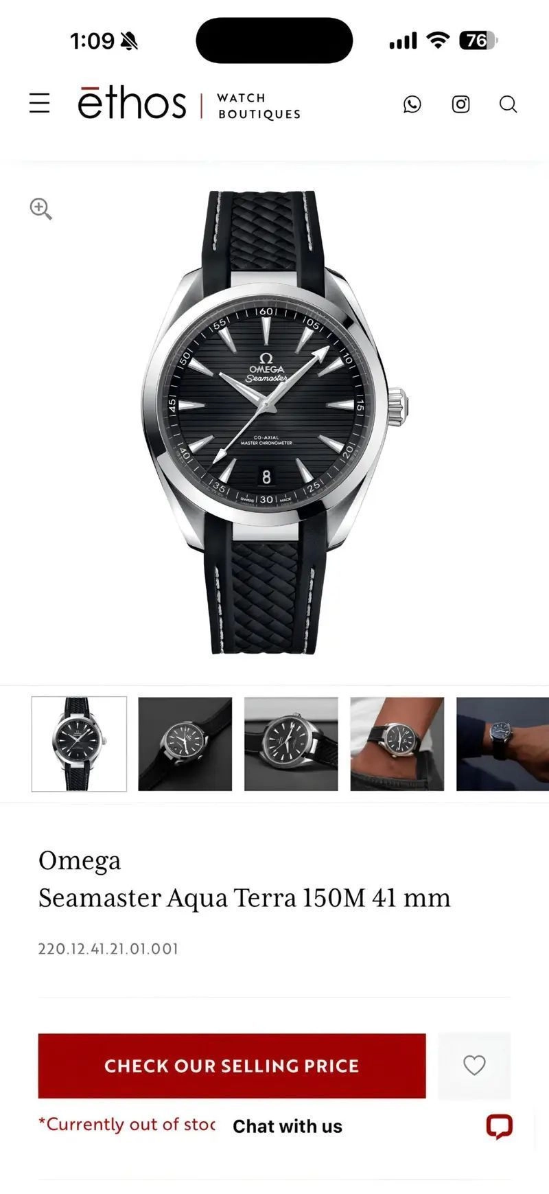 Omega Seamaster Black Automatic 5