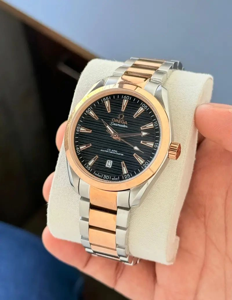 Omega Seamaster Black Dial Aqua Terra Automatic 1