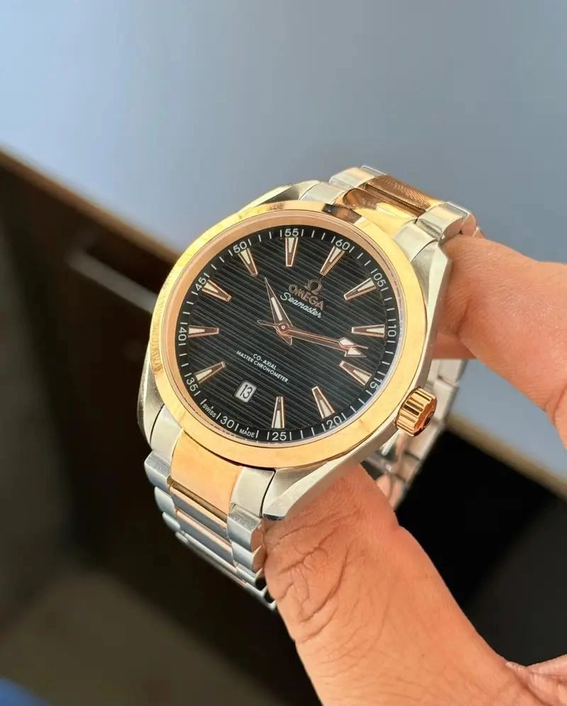 Omega Seamaster Black Dial Aqua Terra Automatic 2