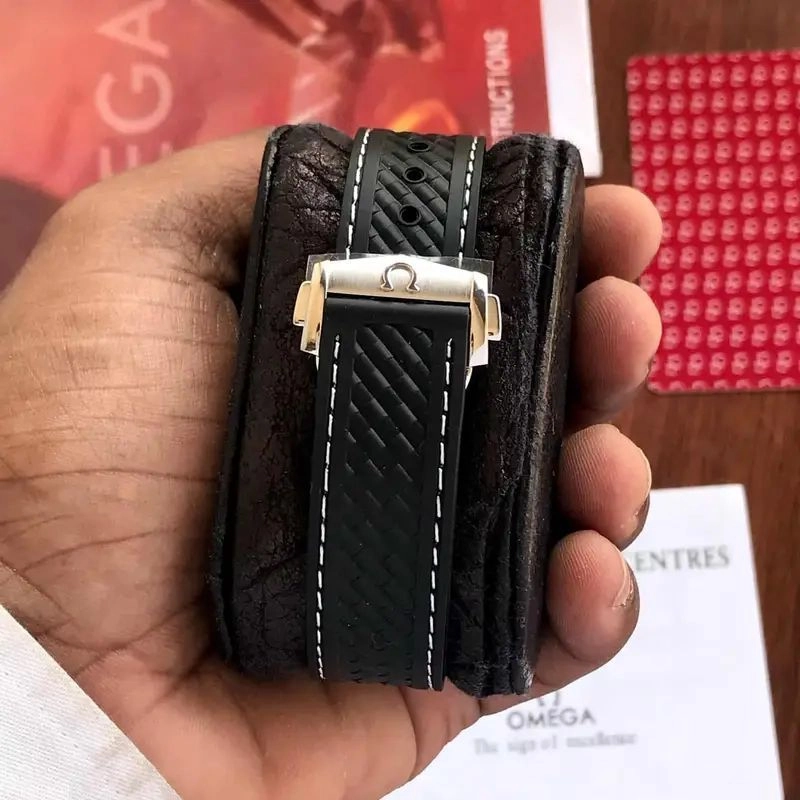 Omega Seamaster Blue Aqua Terra Open Heart 6