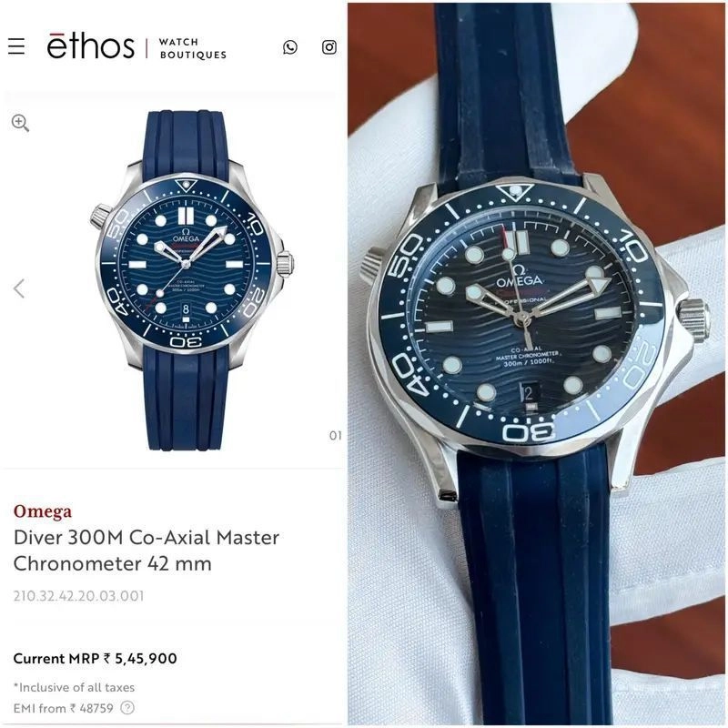 Omega Seamaster Co-Axial Master Chronometer 3