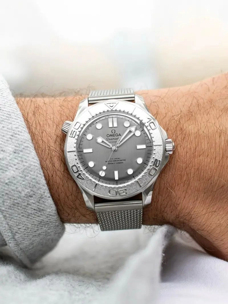 Omega Seamaster Diver 300 Automatic Grey Dial 2