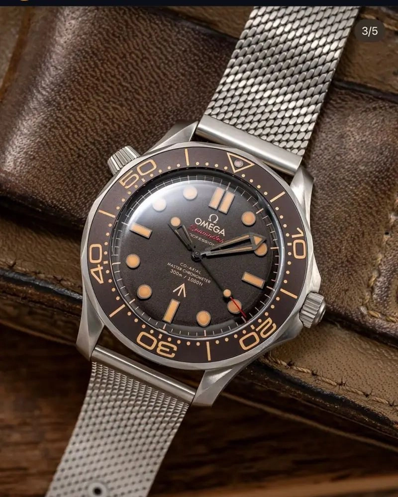 Omega Seamaster Diver 300M Bronze Gold Automatic 1