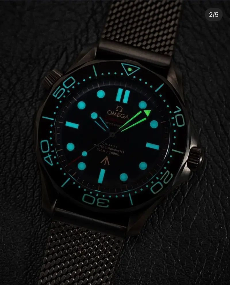 Omega Seamaster Diver 300M Bronze Gold Automatic 3