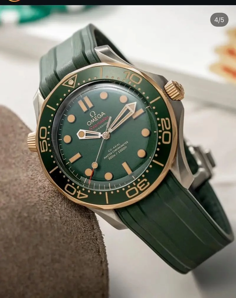 Omega Seamaster Diver 300M Green Tone 1