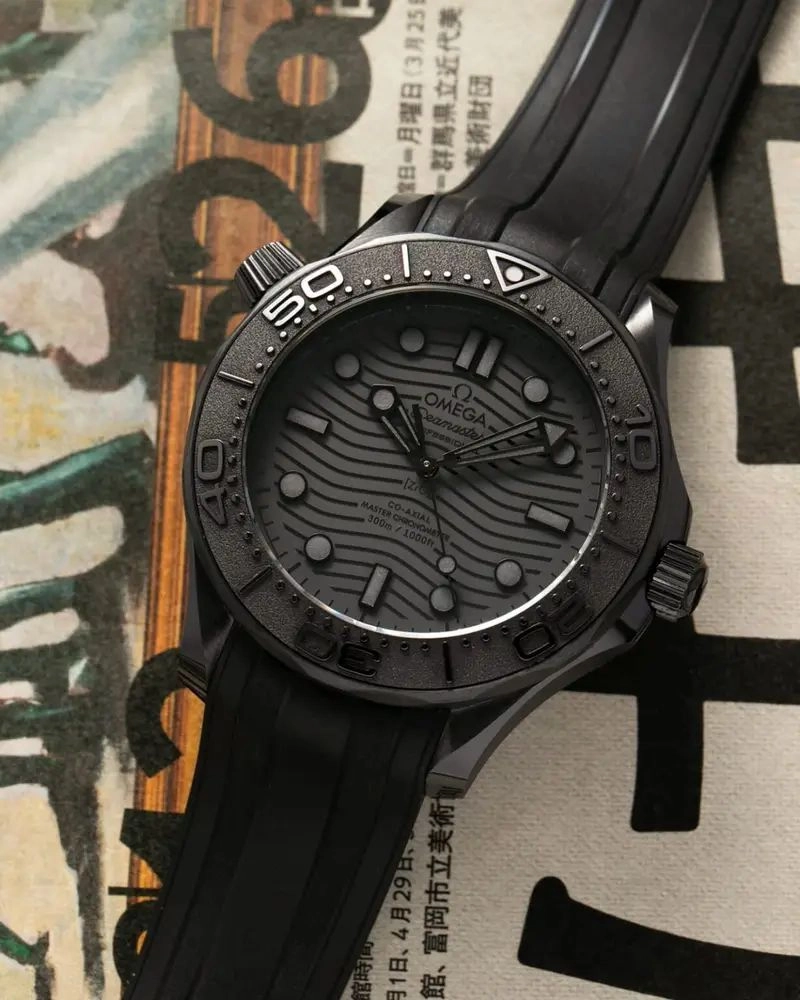 Omega Seamaster Diver Black Automatic 1