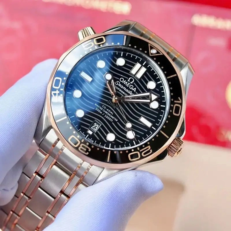 Omega Seamaster Diver Black Dial Automatic 4