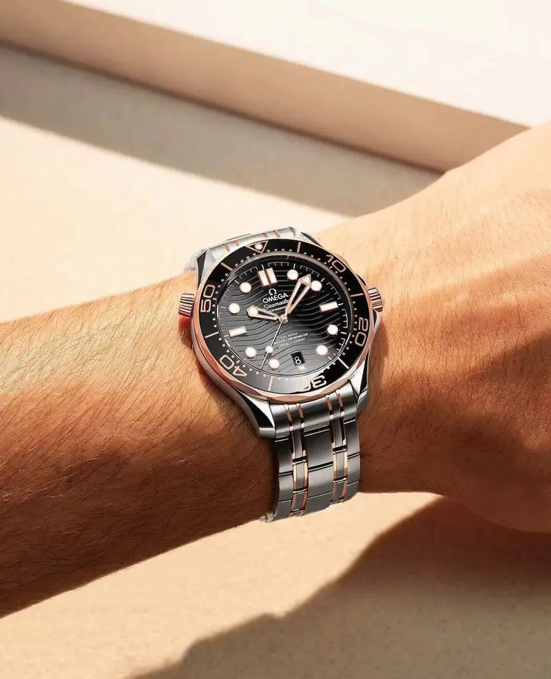 Omega Seamaster Diver Black Dial Automatic 5
