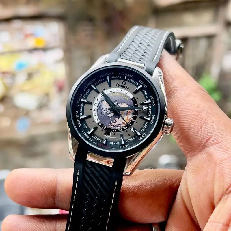 Omega Seamaster Grey Black Edition 6