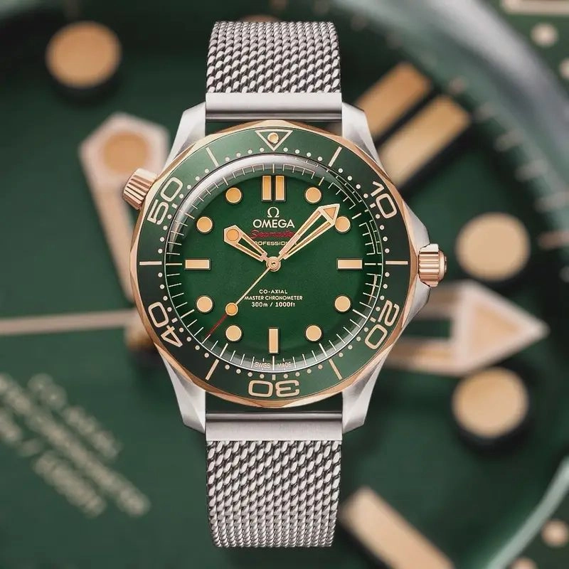 Omega Seamaster Green Ceramic Edition 1