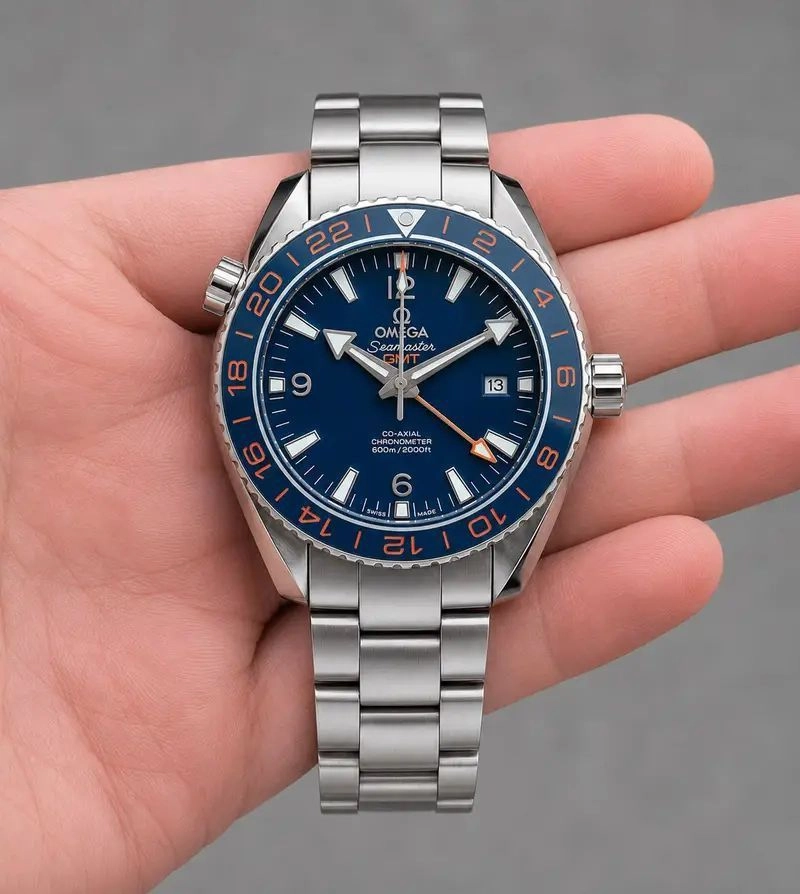 Omega Seamaster Planet Ocean Blue Dial 2