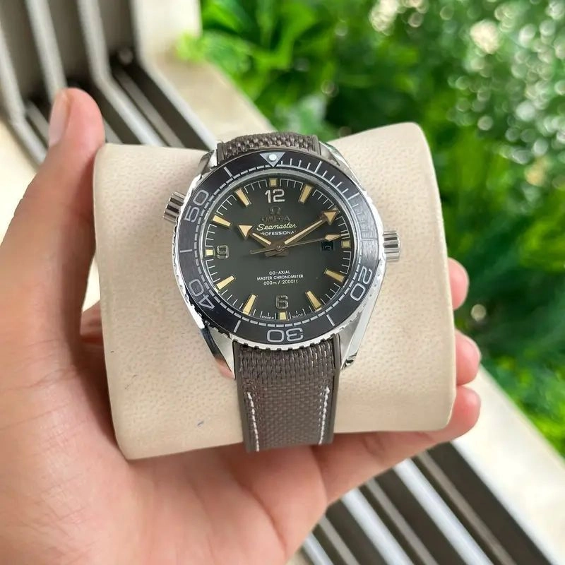 Omega Seamaster Planet Ocean Grey Dial Automatic 1