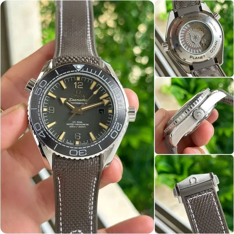 Omega Seamaster Planet Ocean Grey Dial Automatic 2