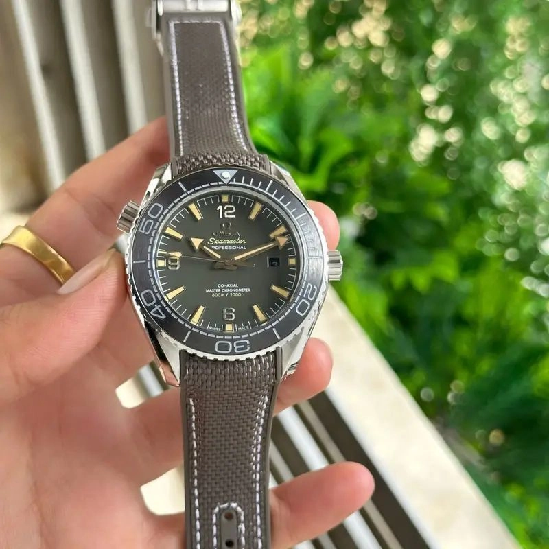 Omega Seamaster Planet Ocean Grey Dial Automatic 3