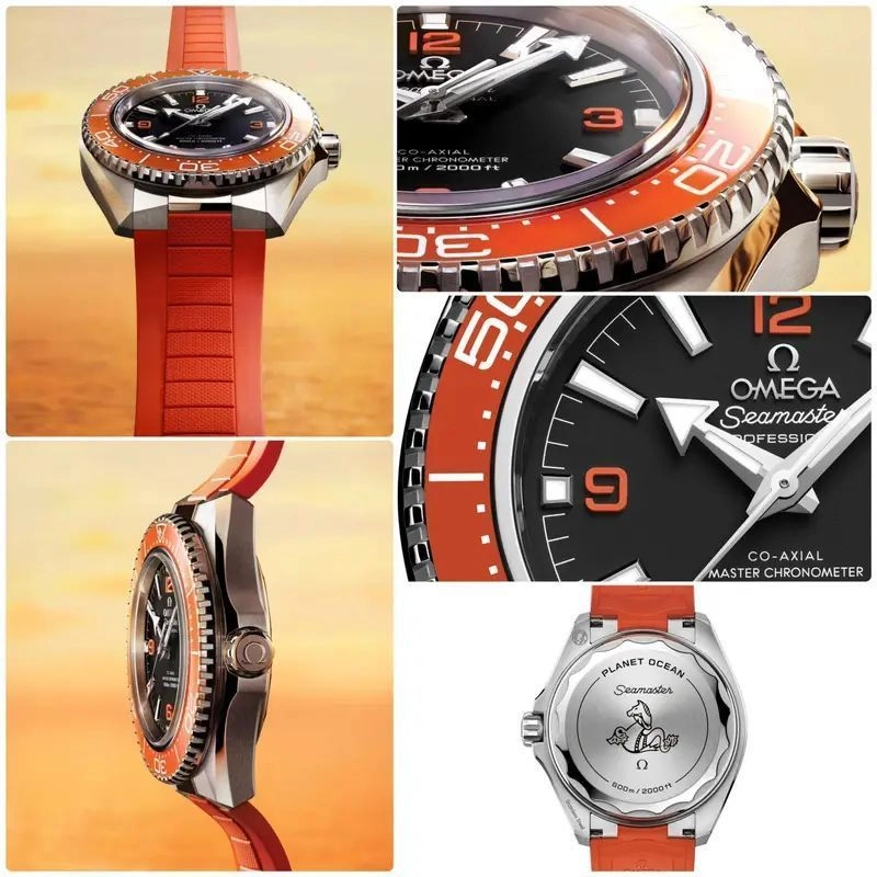 Omega Seamaster Planet Ocean Orange 5