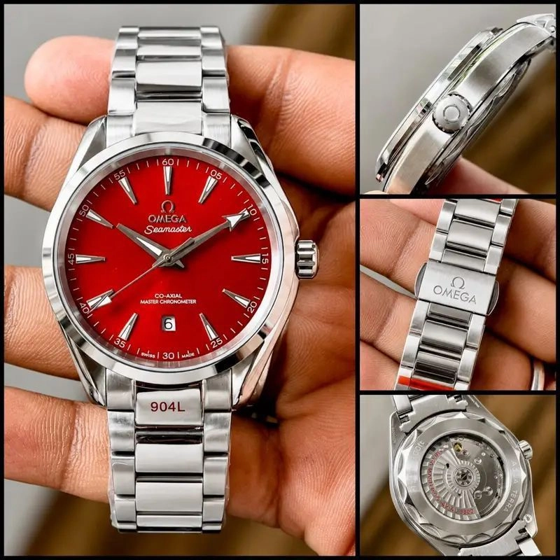 Omega Seamaster Red Dial Automatic 2