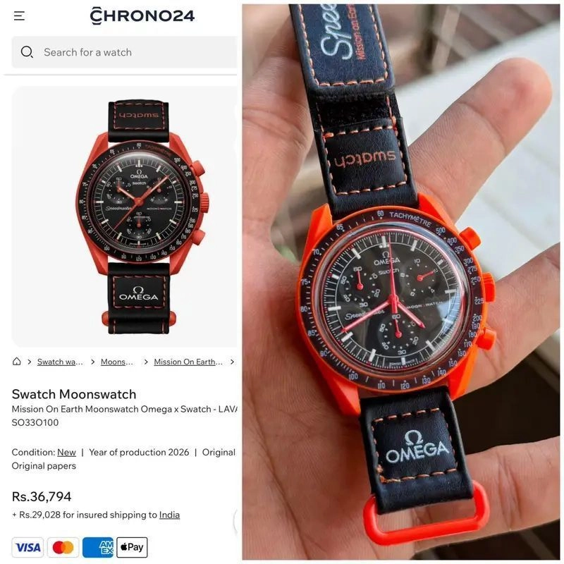 Omega Swatch Moonswatch Mission To Earth 2