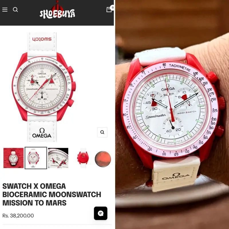 OMEGA SWATCH X BIOCERAMIC MOONS 6