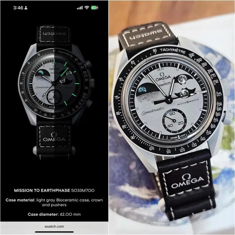 Omega X Swatch Mission to the Moon 2