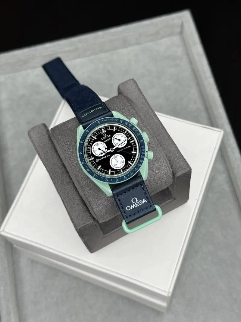 Omega X Swatch Moonswatch Blue Speedmaster 1