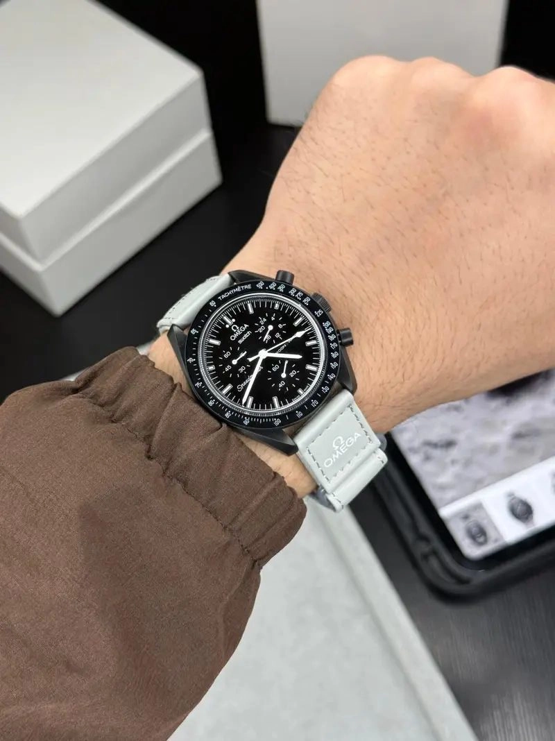 Omega X Swatch Moonswatch Mission On Earth 1