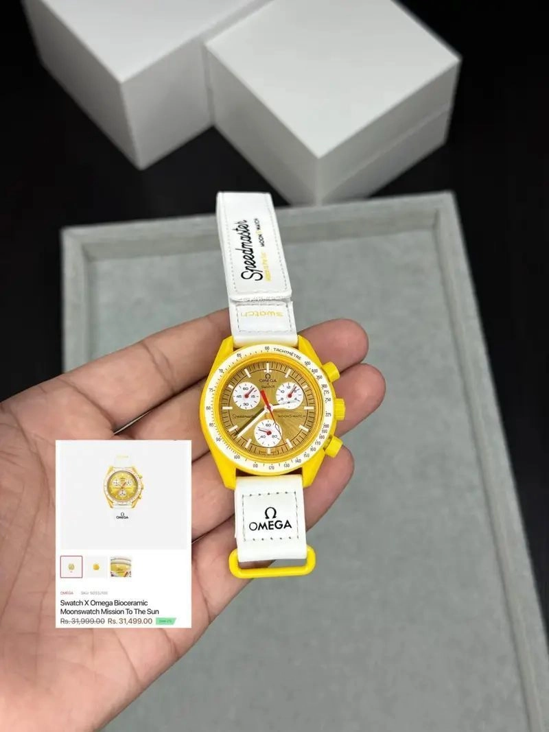 Omega x Swatch MoonSwatch Mission to the Sun 3