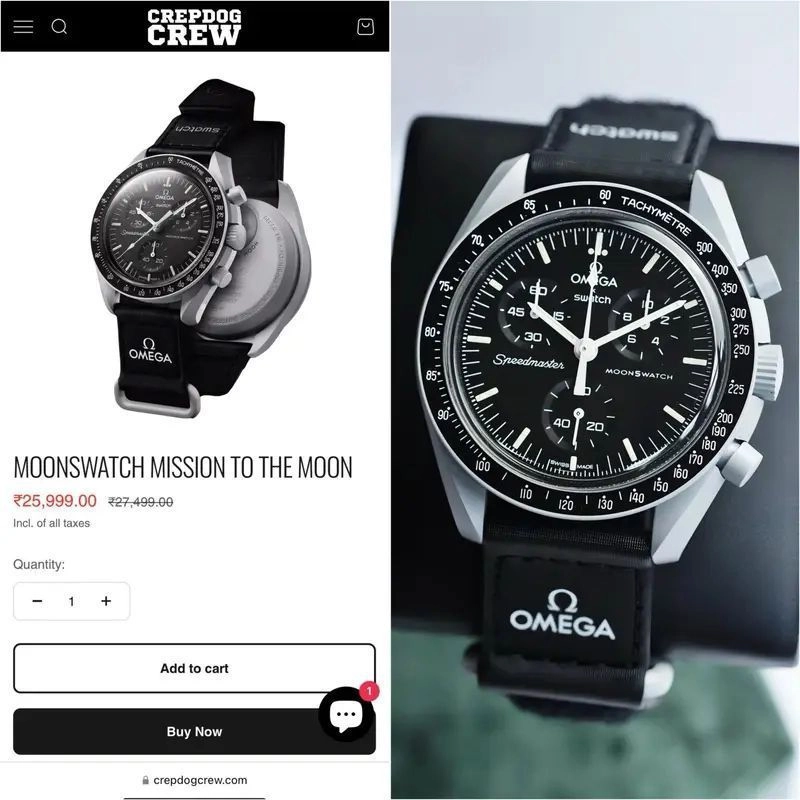 Omega x Swatch Speedmaster MoonSwatch 3