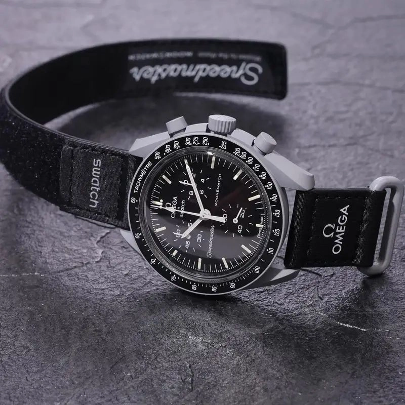 Omega x Swatch Speedmaster MoonSwatch Black 1