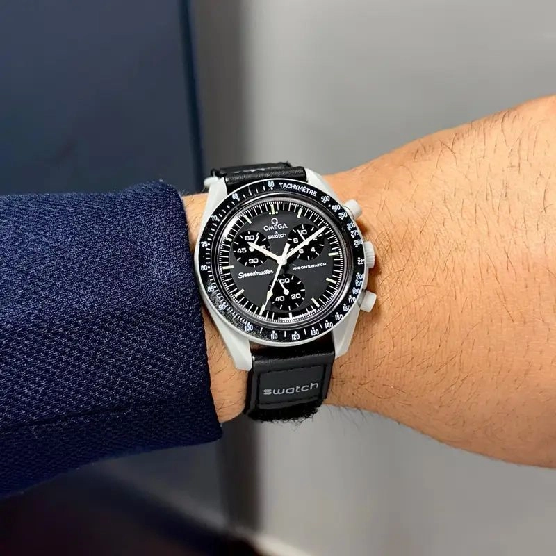 Omega x Swatch Speedmaster MoonSwatch Black 2