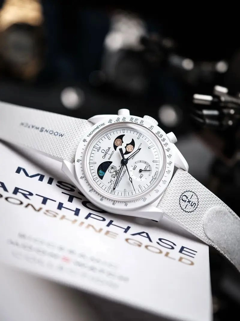 Omega X Swatch White Mission To Earthphase 3