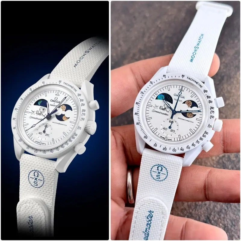 Omega X Swatch White Mission To Earthphase 4