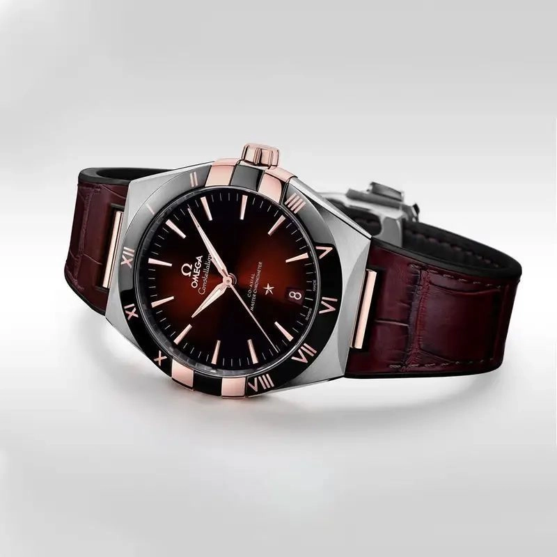 ✨ Omega Constellation Maroon Edition 3