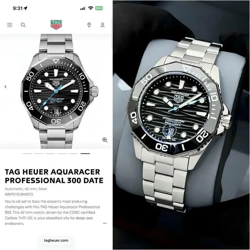 Tag Heuer Aquaracer GMT Automatic 3