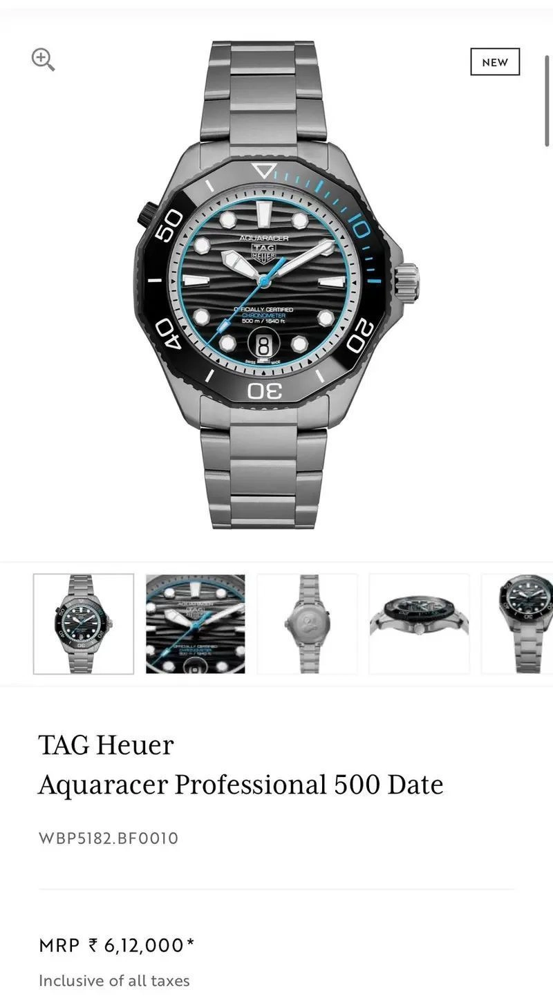 Tag Heuer Aquaracer Professional Black 3