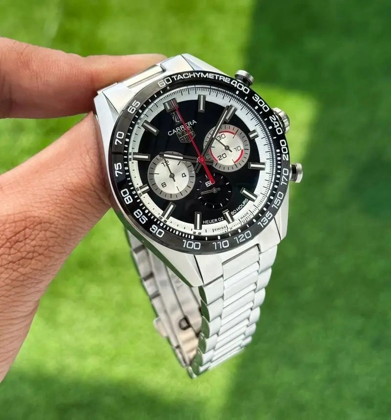 Tag Heuer Black Analog Dial Quartz 2