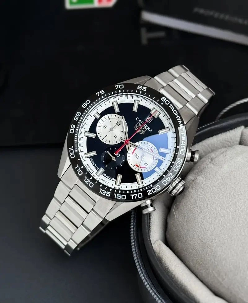 Tag Heuer Black Analog Dial Quartz 3