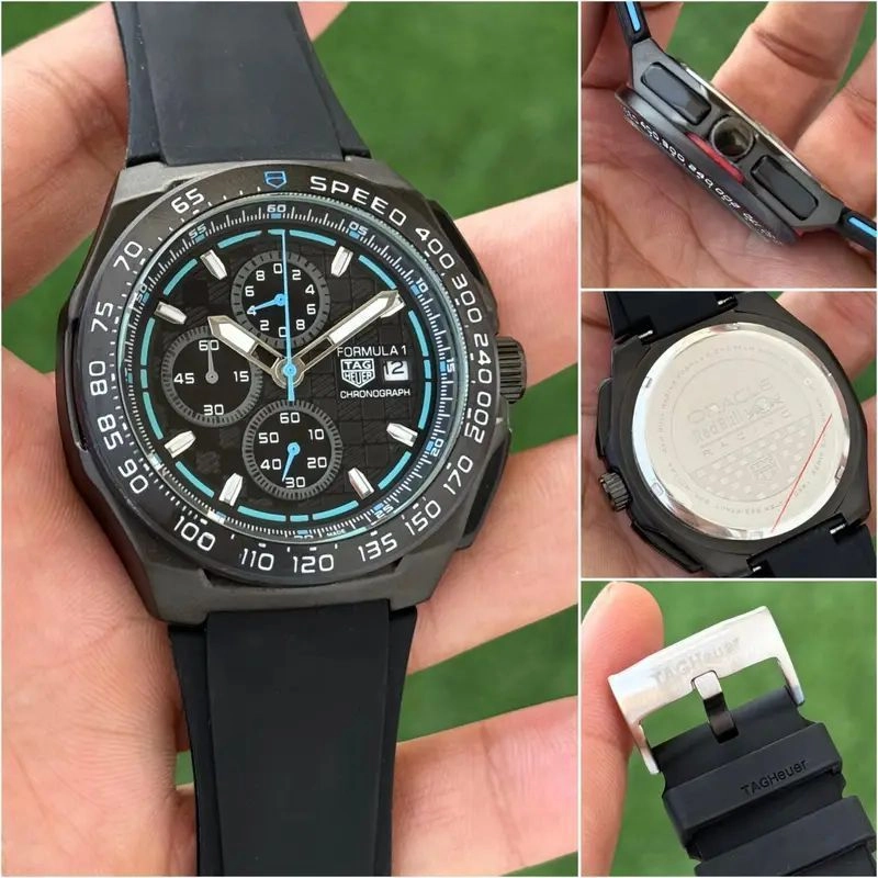 Tag Heuer Black Blue Dial 2