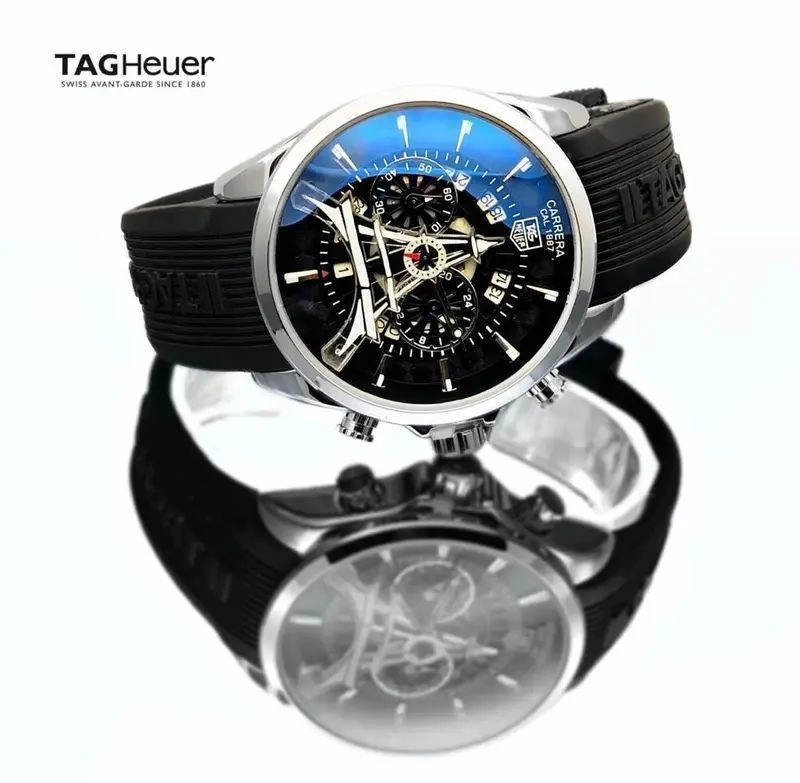 Tag Heuer Black Dial Chronograph 1