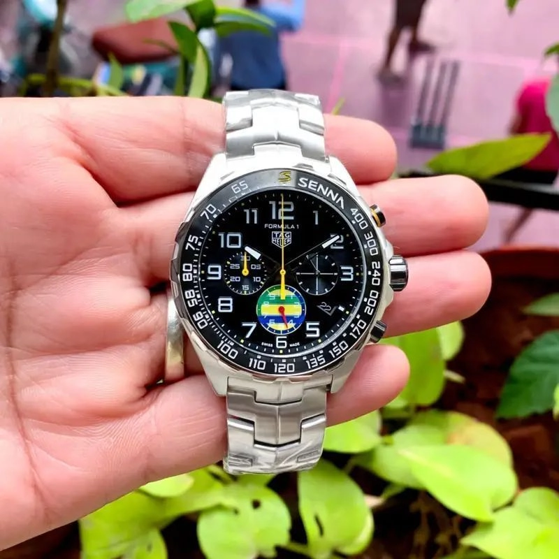 Tag Heuer Black Senna Edition Chronograph 4